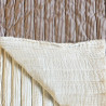 Printed Quilted Double Gauze COUNTRY Chestnut Brown / Ecru
